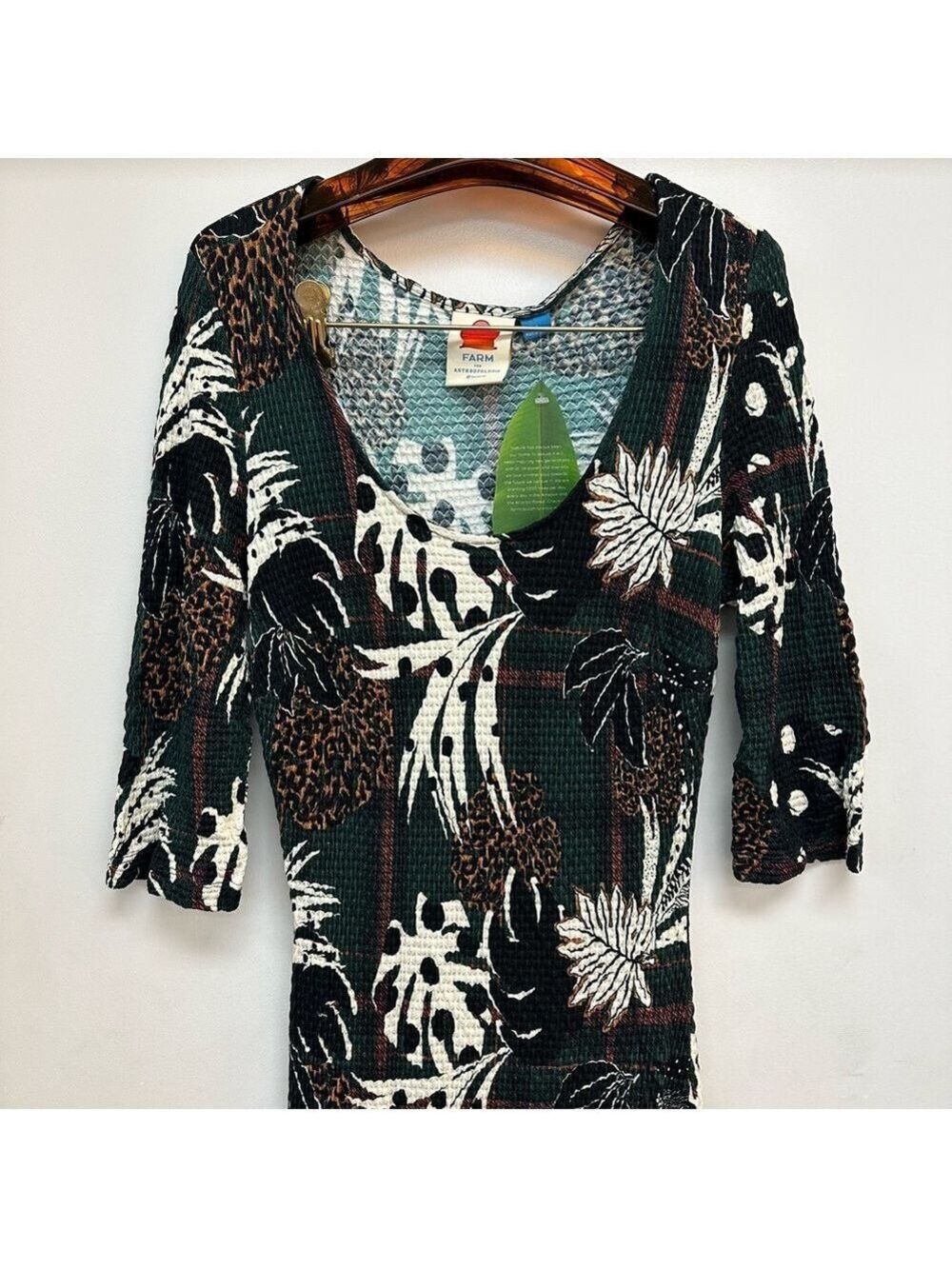 NWT FARM Rio Midi Dress - Picture 4 of 7